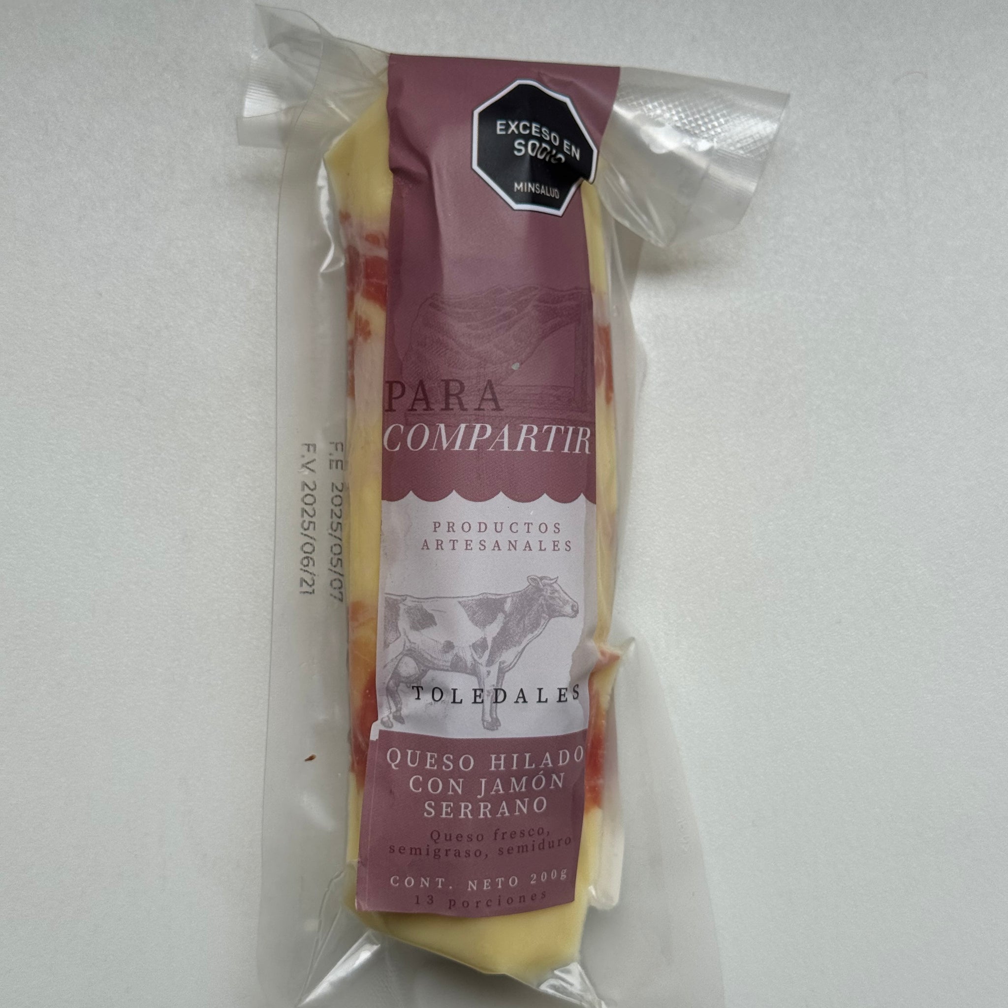 Queso Hilado con Jamón Serrano