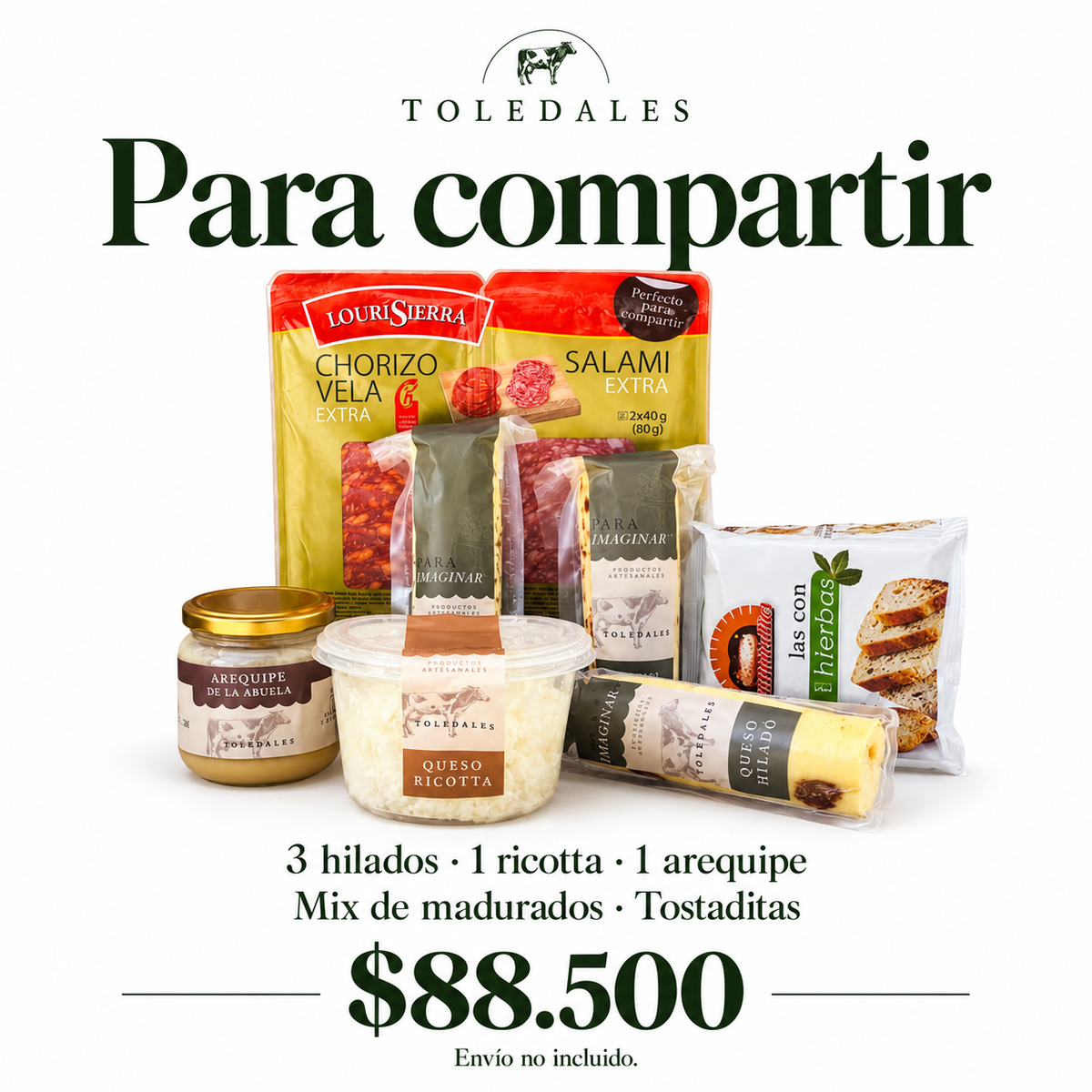 Para compartir - productos incluidos